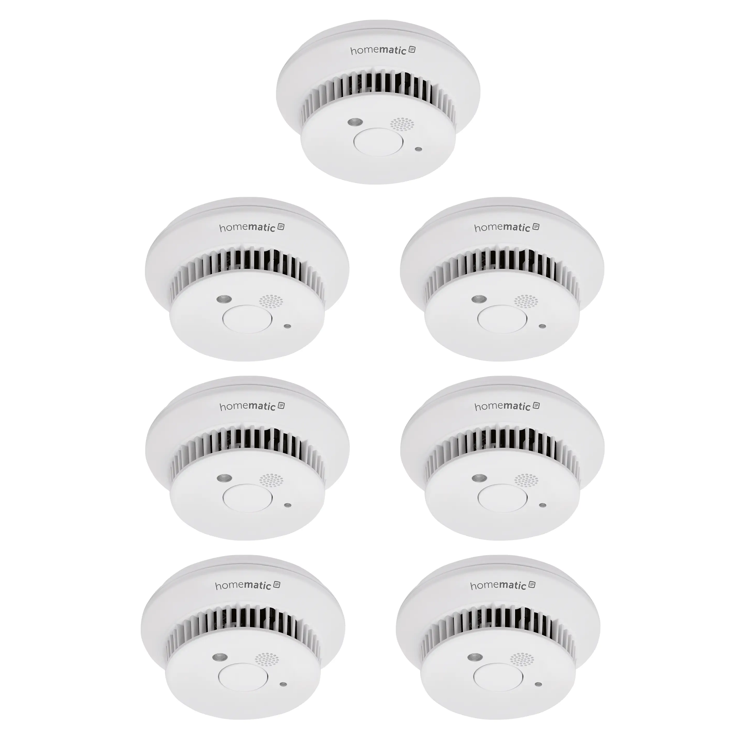 Homematic IP 7er-Set Rauchwarnmelder mit Q-Label, HmIP-SWSD-2
