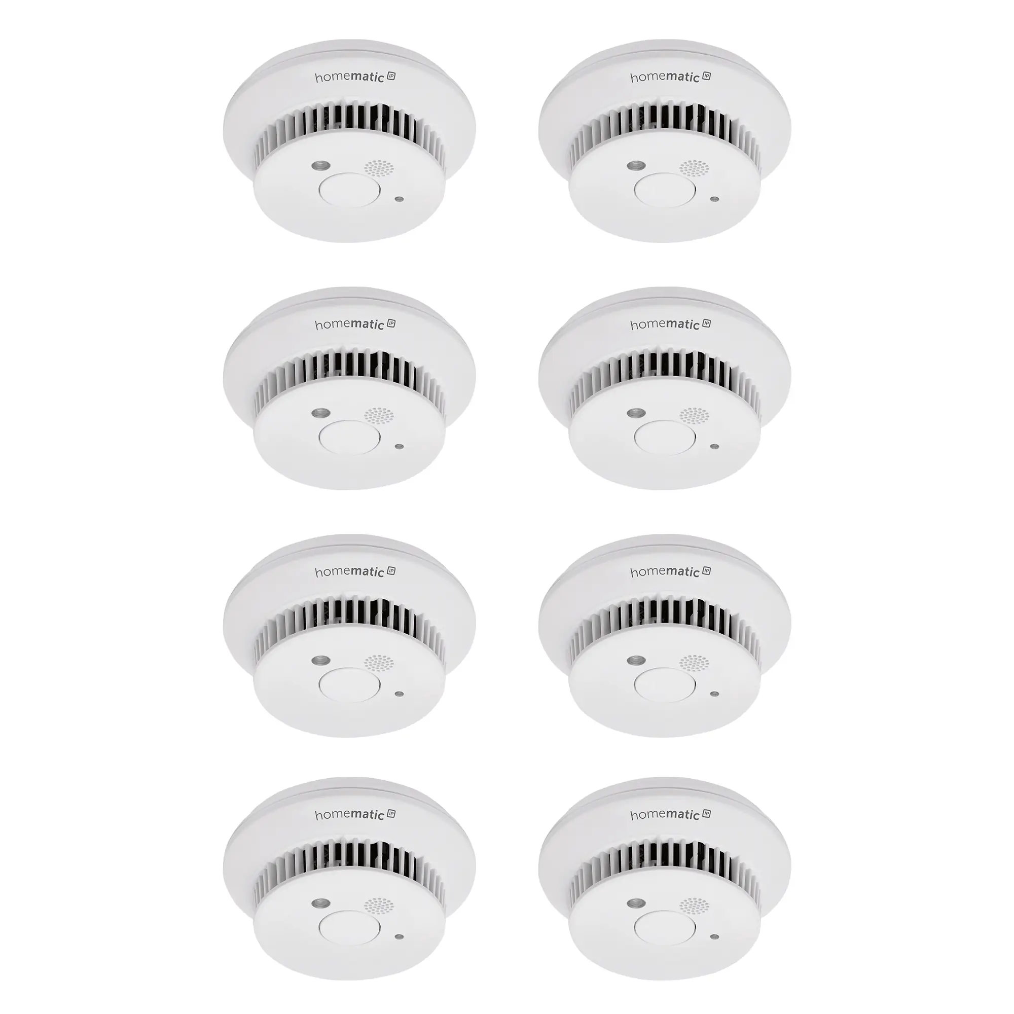 Homematic IP 8er-Set Rauchwarnmelder mit Q-Label, HmIP-SWSD-2