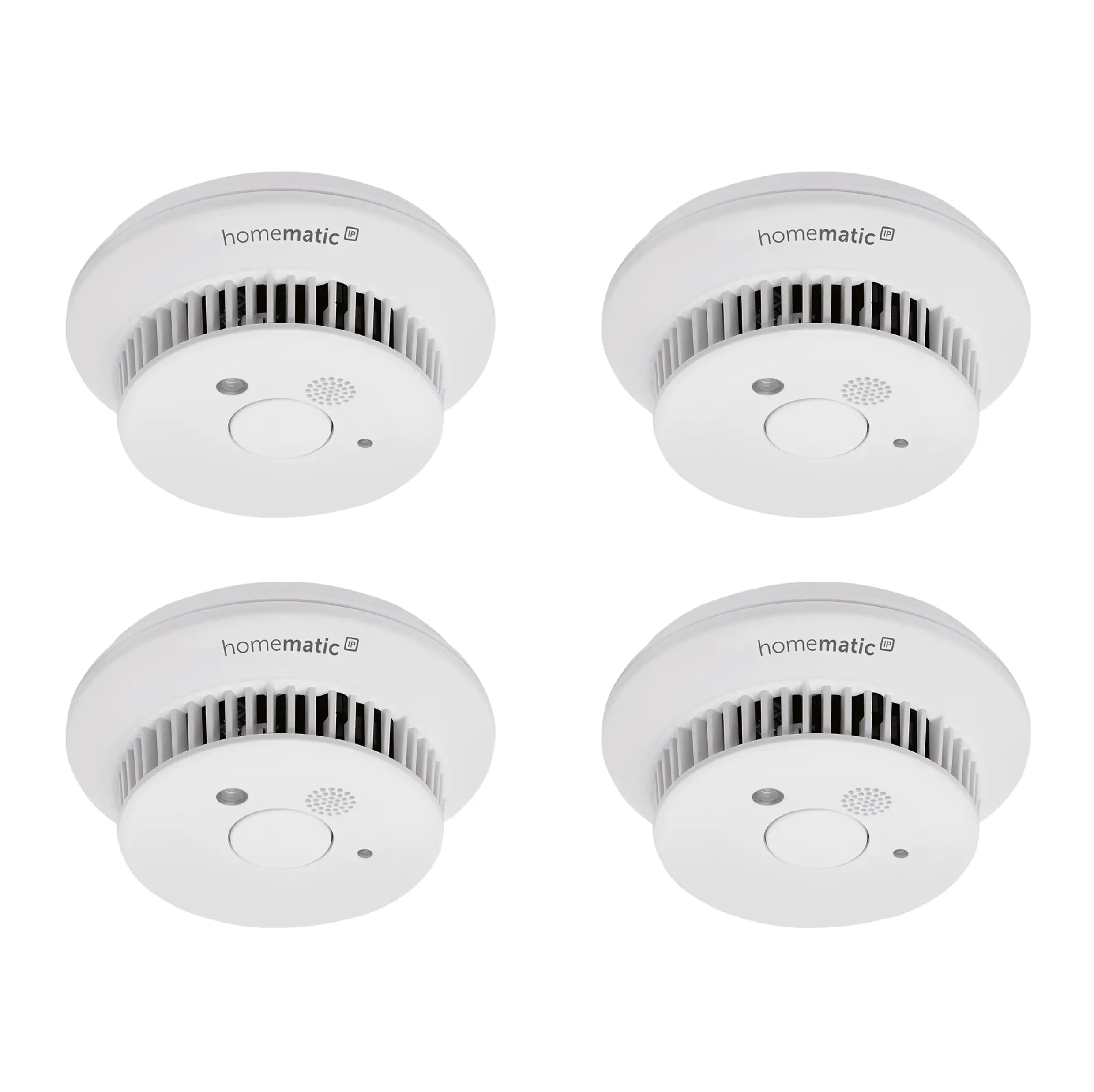 Homematic IP 4er-Set Rauchwarnmelder mit Q-Label, HmIP-SWSD-2
